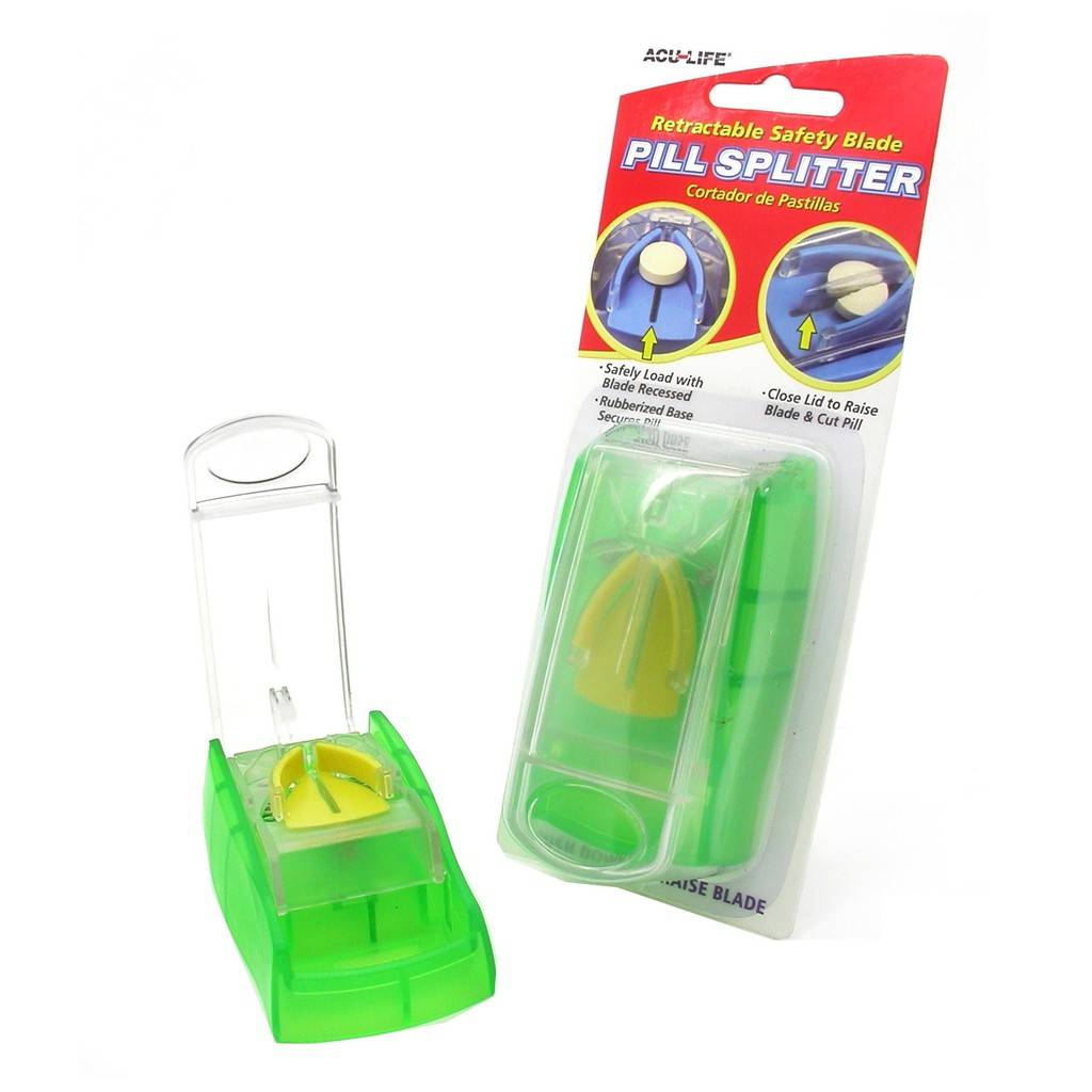 [MPLUS] ACULIFE Pill Splitter Retractable Safety Blade